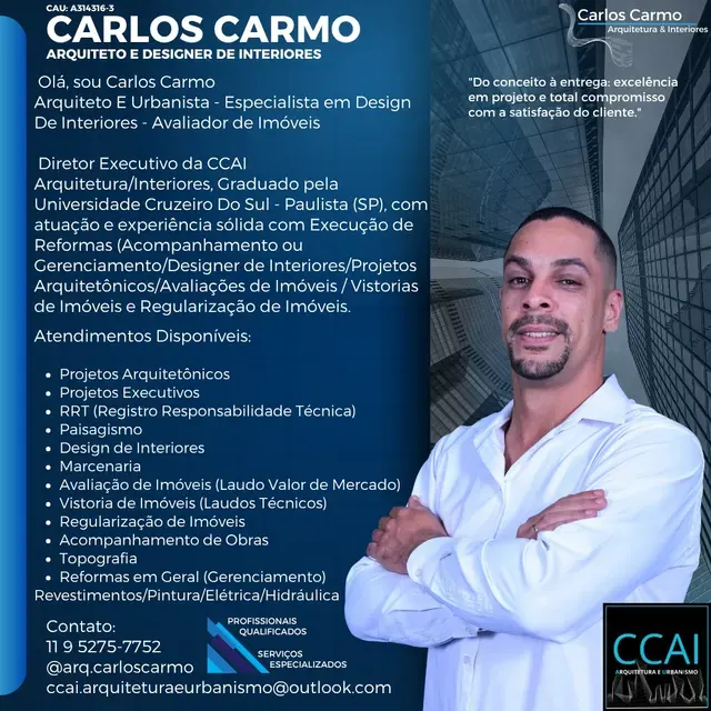 Foto de Carlos Carmo Arquitetura e Interiores