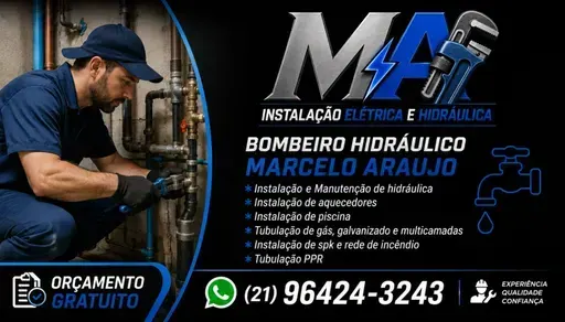 M.A instalações elétricas e hidráulica