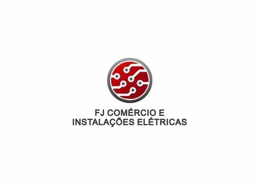Logo de FJ Comércio instalações elétrica