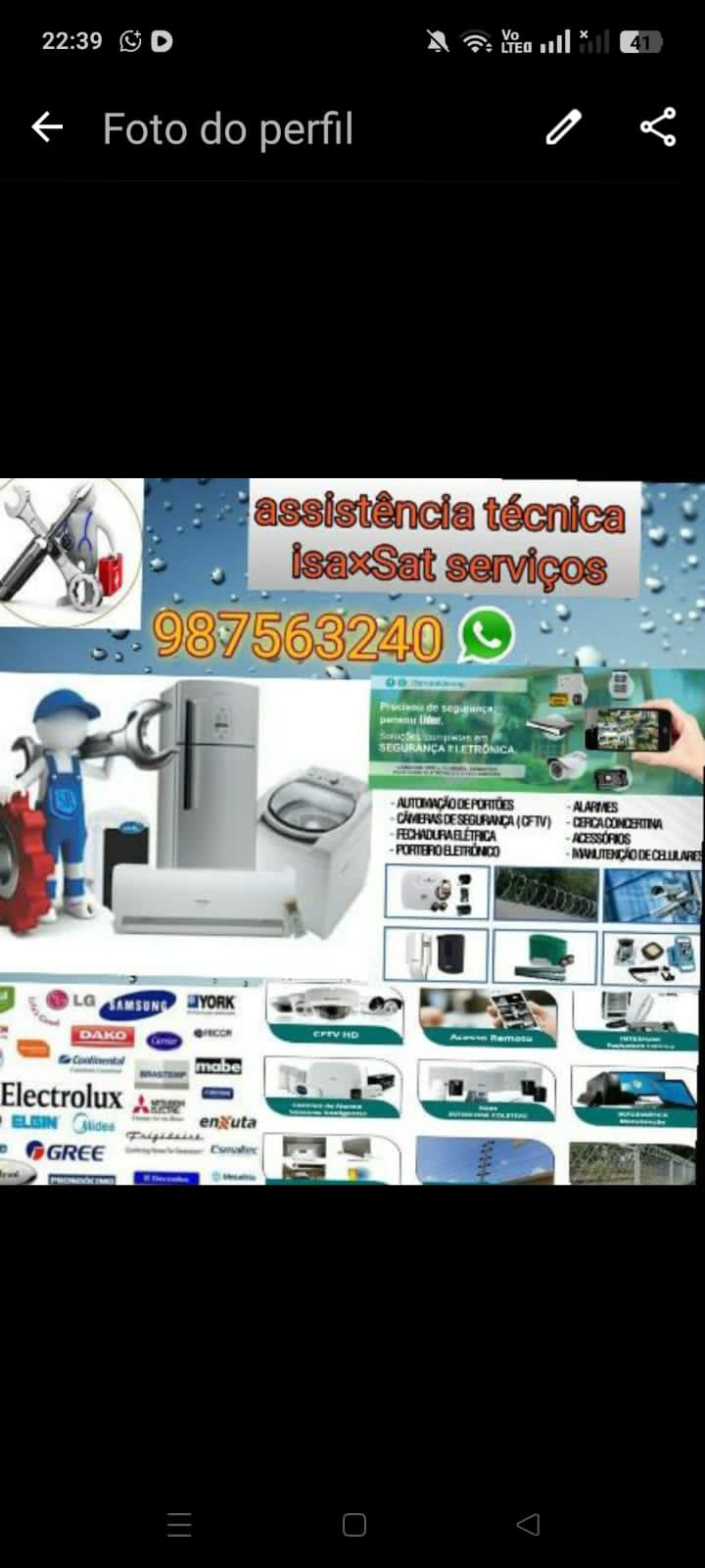 Isa Sat refrigeração