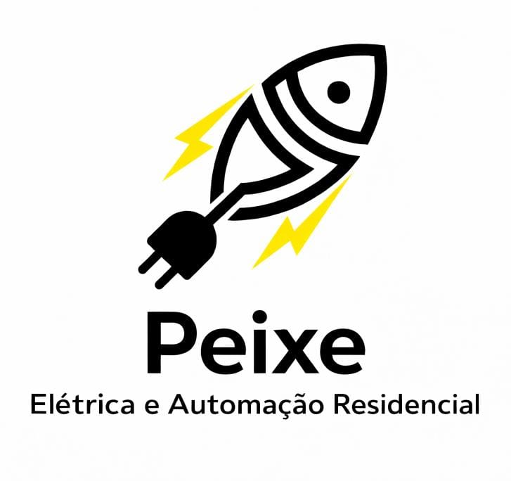Logo de Peixe Elétrica e Automação Residencial