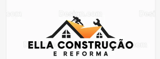 Logo de Ella construção e Reforma