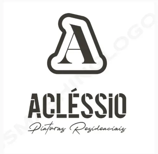 Logo de Acléssio pinturas e Elétricas em geral