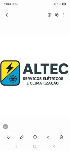 Logo de ALTEC Serviços Elétricos e Climatização