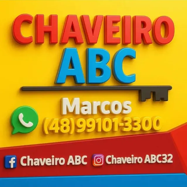 Chaveiro abc