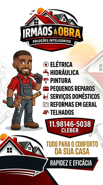 Foto de Irmãos a obra- soluções inteligentes