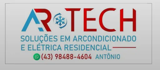 Logo de ARTHECH soluções em ar-condicionado e elétrica residencial