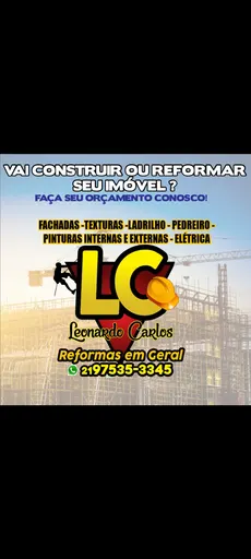 Logo de LC manutenções e reformas