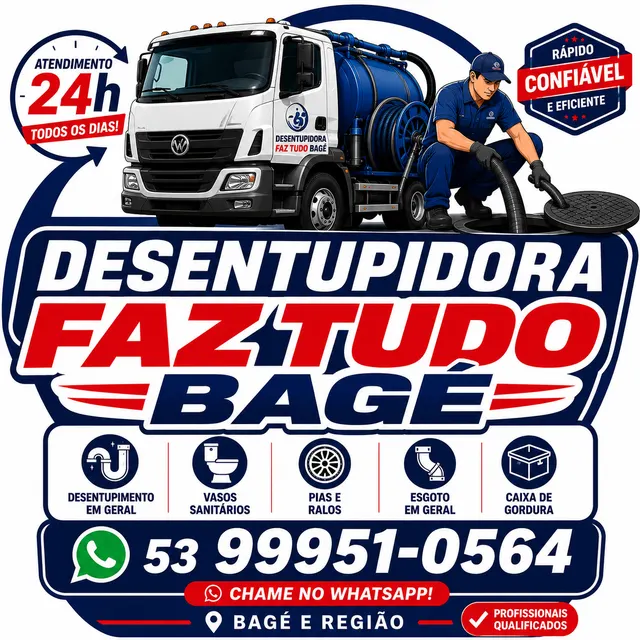Desentupidora  Faz tudo Bagé