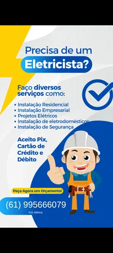 Logo de Eletricista Por amor