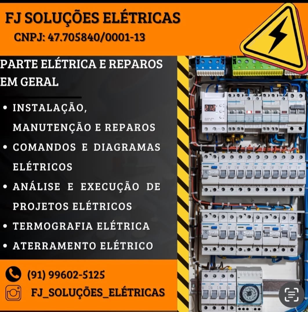Logo de FJ. SOLUÇÕES ELÉTRICAS
