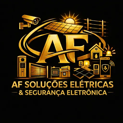 Logo de Aj soluções elétrica e segurança eletrónica