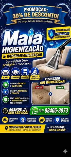 Maia Higienização de Estofados