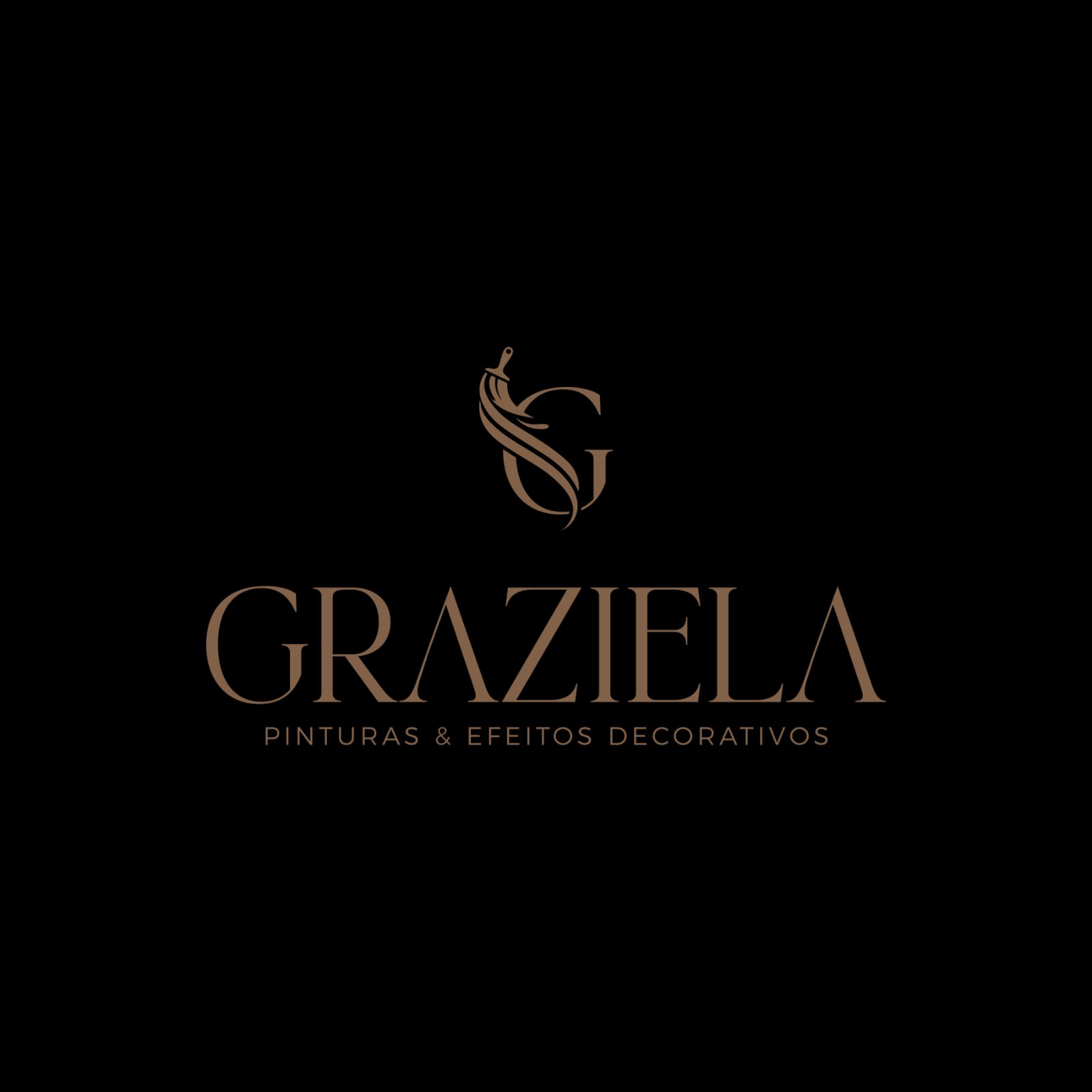 Logo de Graziela Pinturas e Efeitos Decorativos