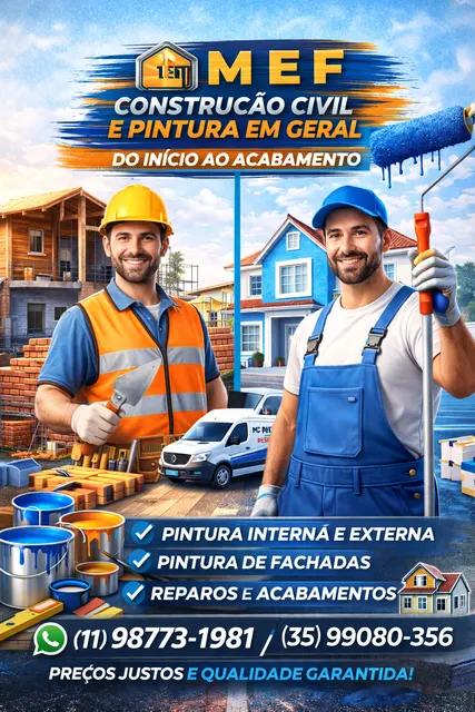 MeF construção e pintura