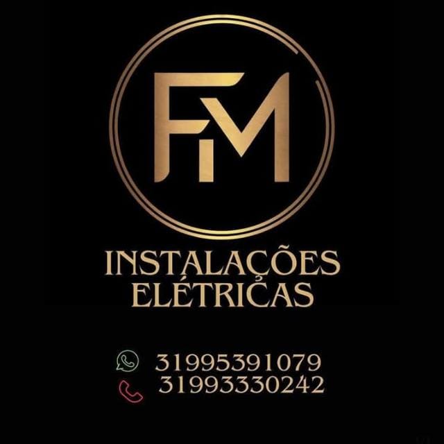 Logo de FM instalações elétricas