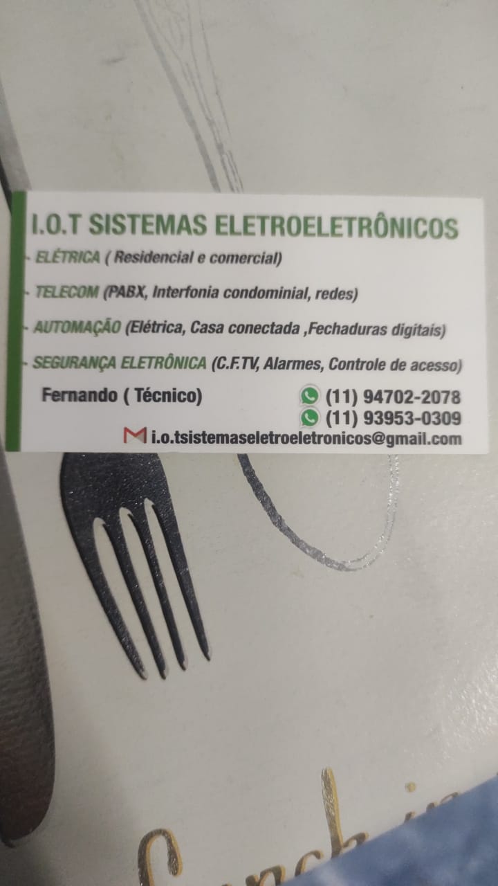 I.O.T Sistemas Eletrônicos