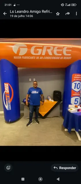 L.F refrigeração instalação e manutenção de ar condicionado