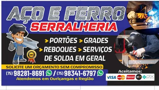 Aço e ferro Serralheria
