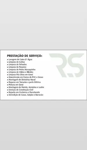 RS.reparo e manutenção