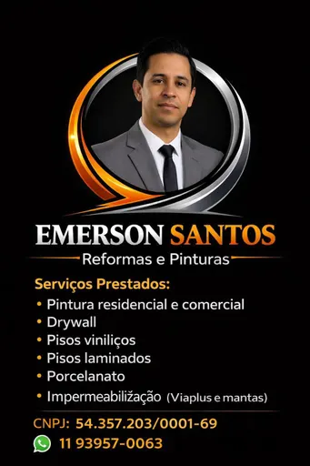 Logo de Emersonsantos@reformasepinturas