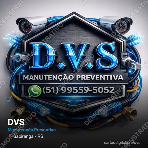 Logo de DVS manutenção preventivas