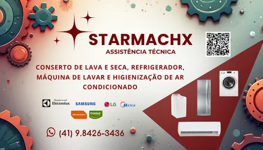 Logo de STARMACHX ASSISTÊNCIA TÉCNICA