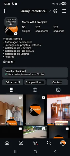 Eletricista Laranjeira