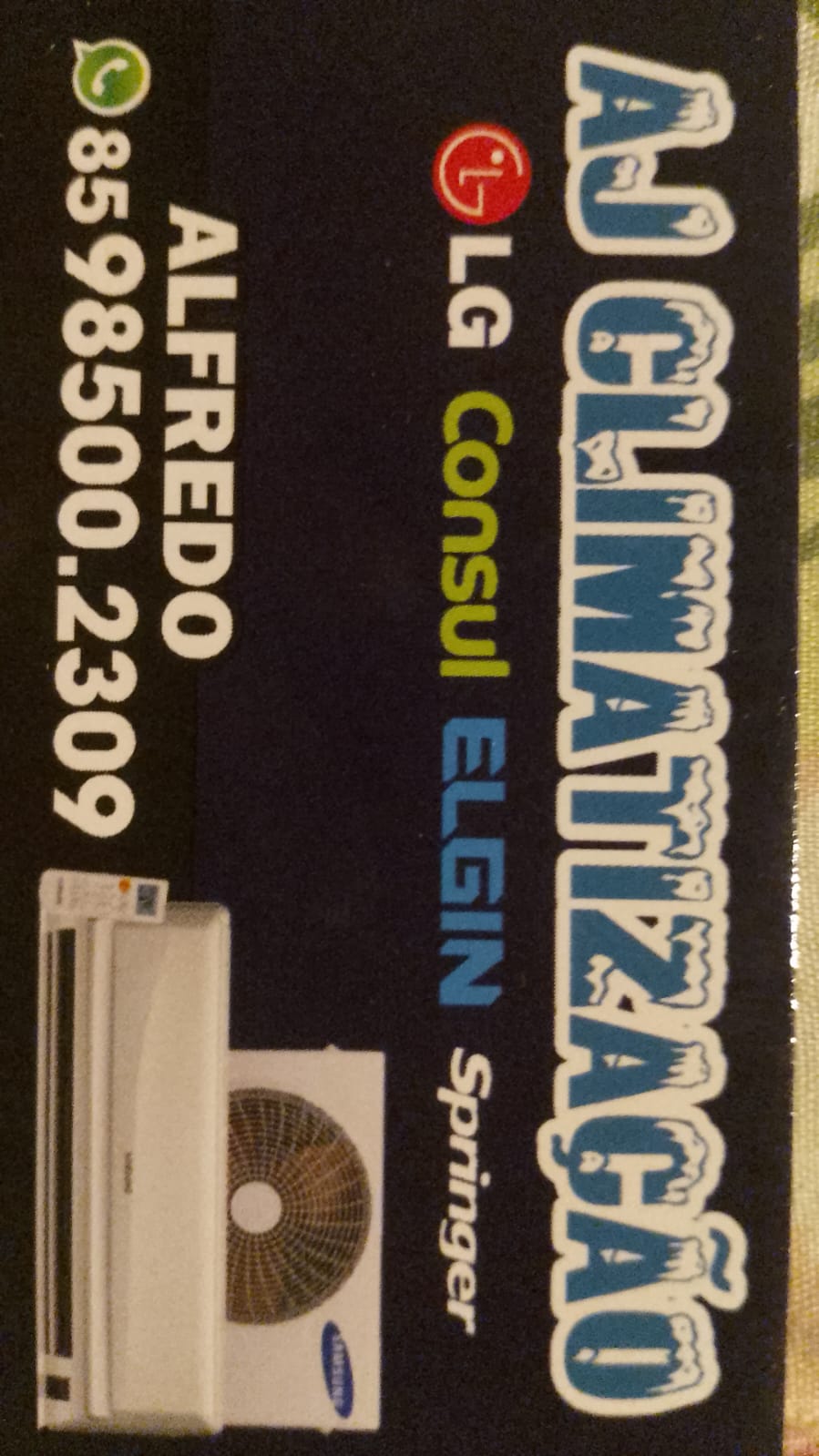 Logo de AJ CLIMATIZAÇÃO