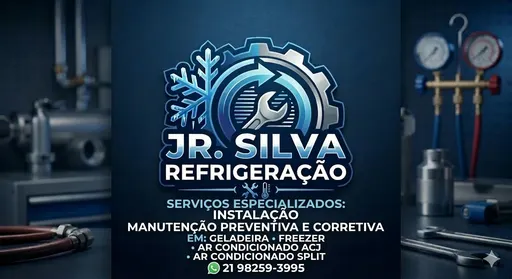 Logo de Jr Silva refrigeração