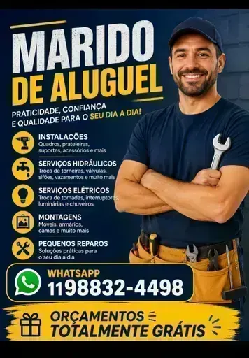 Marido de aluguel e pedreiros, engenharia, impermeabilização, caça vazamento, problemas estrutural, pintura, epóxi, pisos ,