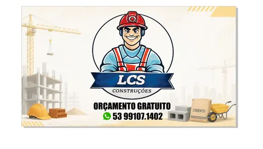 Logo de Lcs construçoes e reformas