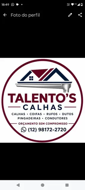 Talentos calhas