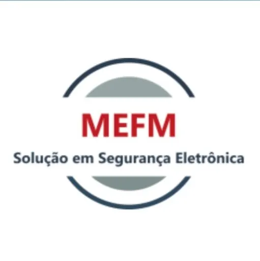 Logo de MEFM Solução em Segurança Eletrônica.