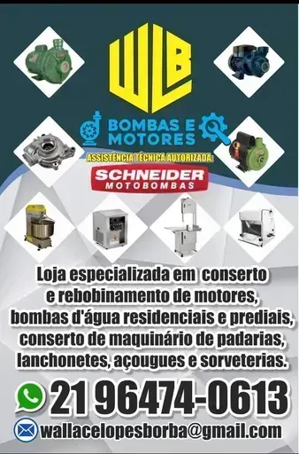 Wlb bombas e motores