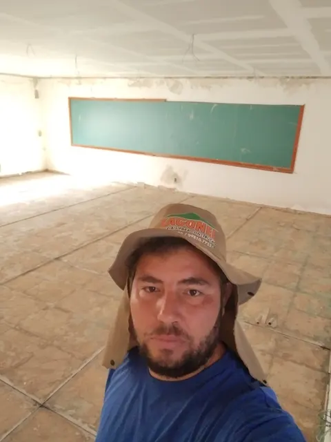 Piso granelite .contra piso ...piso polido
