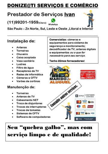 Logo de DONIZE TI SERVIÇOS E COMÉRCIO