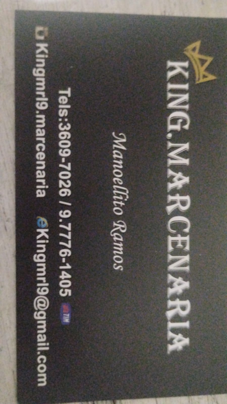 Logo de King Marcenaria